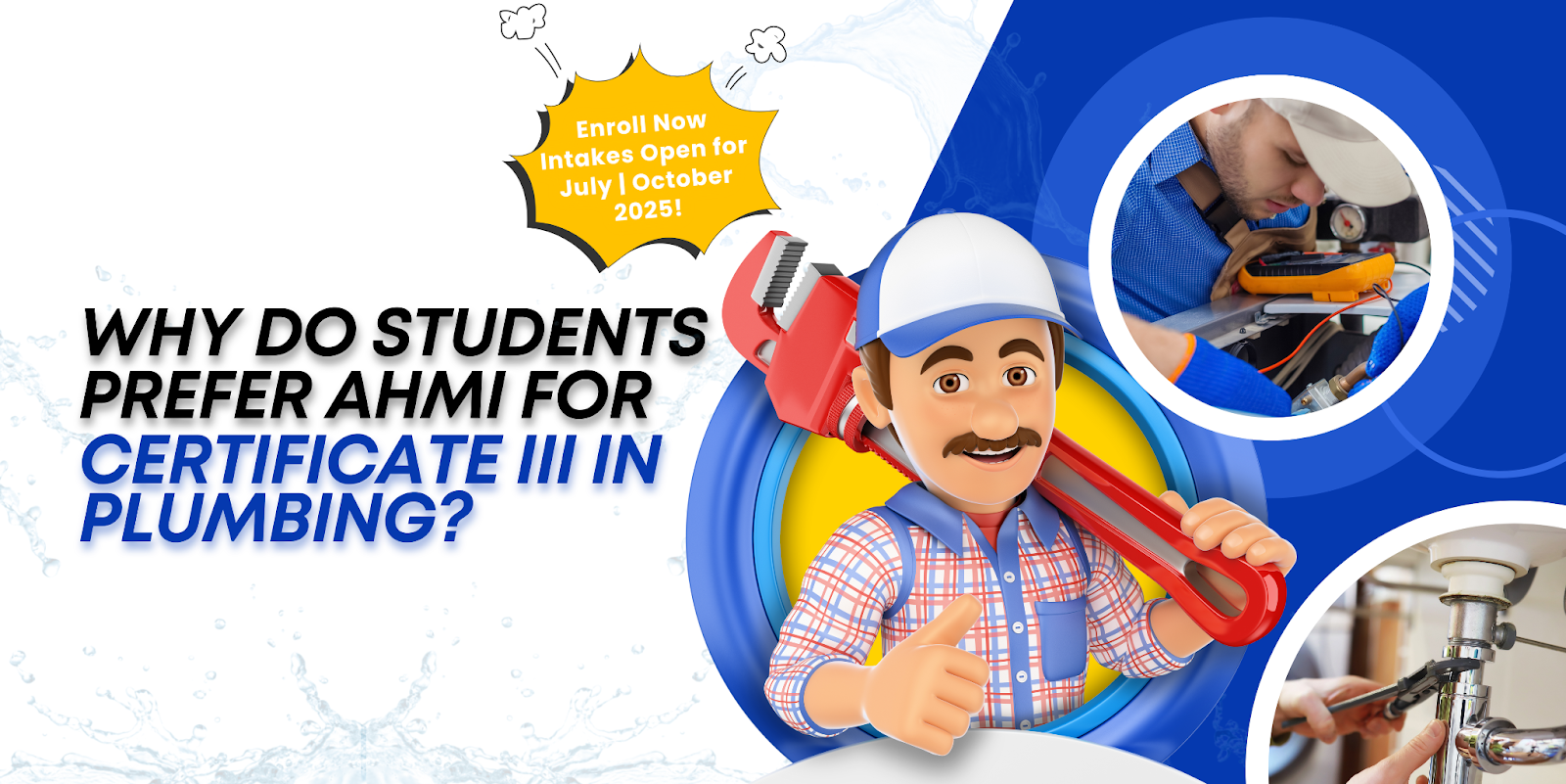 Why Do Students Prefer AHMI for Certificate III in Plumbing? - AHMI